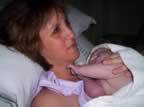 Sean and Fleur - Less than five minutes after birth (375kb)